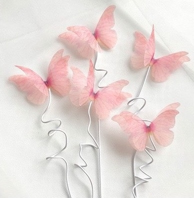 Set 5 Bướm Lụa_Hồng