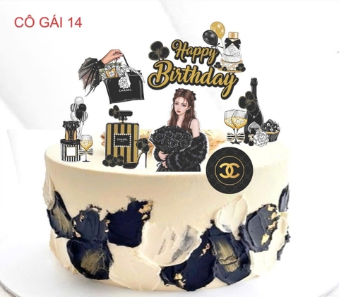 Set Giấy Phụ Nữ Cô Gái Chanel