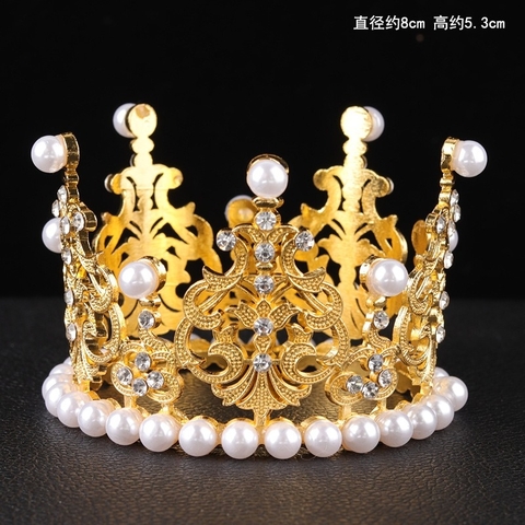 Vương miện ngọc trai to