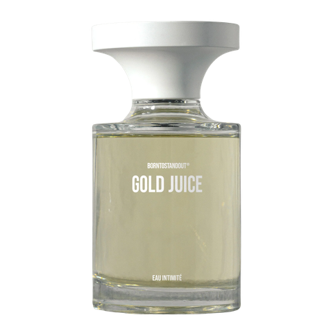 BORNTOSTANDOUT Gold Juice EAU ITIMITÉ