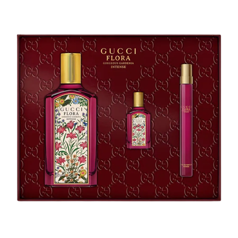 Gucci Flora Gorgeous Gardenia Intense - Set 3 Pack