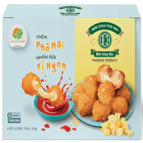 Nem chua nhân pho mai