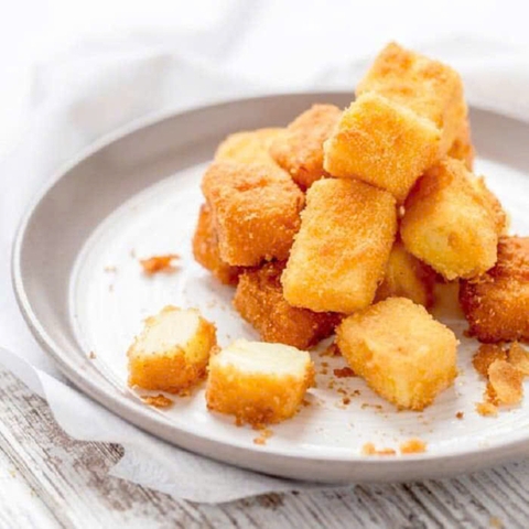 Sữa tươi chiên giòn