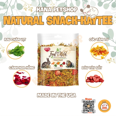 Thức Ăn Cho Thỏ Bọ Ú🐹FREESHIP🐹Snack Kaytee Hoa Sấy Khô Đồ Ăn Cho Thỏ, Bọ, Hamster , Sóc .....