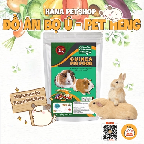 Thức Ăn Bọ Ú Các Loại Hạt 🐹FREESHIP🐹 Đồ Ăn Bọ Vị Rau Củ Pet Heng Thái Lan Guinea Pig Food Thỏ,Bọ Ú,Chinchilla...
