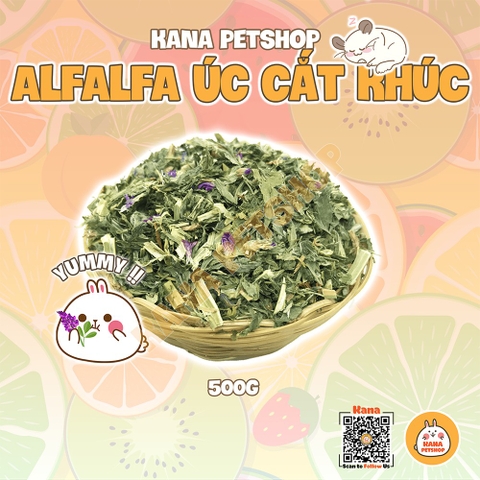 Cỏ Alfalfa 🐹FREESHIP🐹Cỏ Khô Alfalfa Úc Thức Ăn Cho Thỏ, Bọ, Chinchillas ...