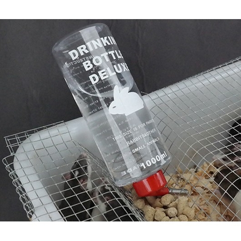 Bình Nước Cho Thỏ Bọ 🐹FREESHIP🐹 Bình Nước Uống 1000 ml cho Thỏ Bọ Hamster Nhím Sóc Bắc Mỹ
