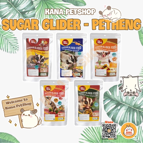 Thức Ăn Sóc Bay Úc 🐹FREESHIP🐹 Đồ Ăn Sugar Glider Pet Heng Food 6 Vị Thái Lan Cho Hamster, Sóc ...