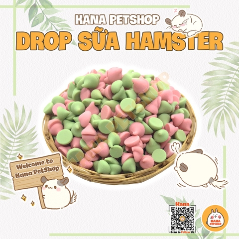 Thức Ăn Hamster Drop Sữa Hamter 🐹FREESHIP🐹 Drop Sữa Mềm 3 Vị Thức Ăn Cho Hamster Đồ Ăn Dặm Dành Cho Hamster Sóc ...