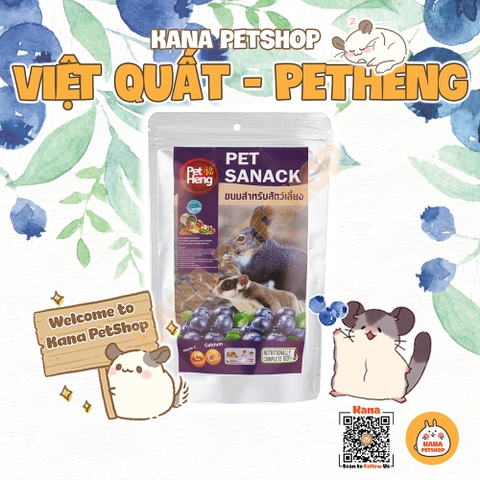 Thức Ăn Sóc Bay Úc Hamster 🐹FREESHIP🐹 Đồ Ăn Dặm Hamster MarshMallow Việt Quất Sugar Glider Pet Heng Food
