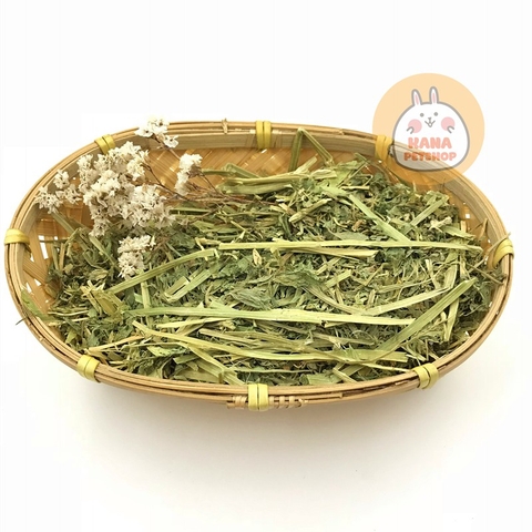 Cỏ Alfalfa 🐹FREESHIP🐹1KG Cỏ Khô Alfalfa Thức Ăn Cho Thỏ, Bọ, Chinchillas