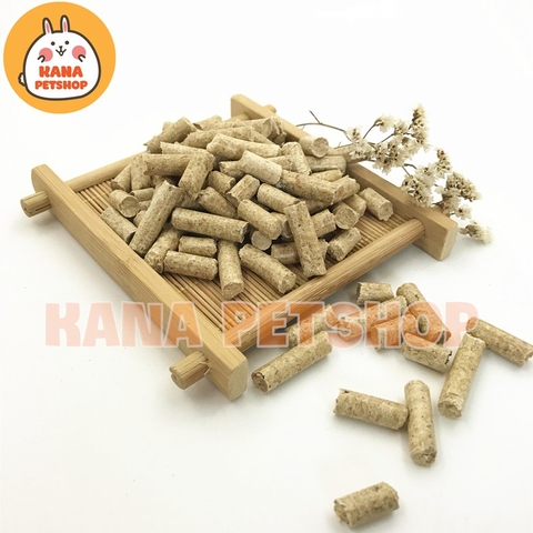 Gỗ Nén Vàng 🐹FREESHIP🐹 1KG Gỗ nén thông lót chuồng cho Thỏ, Bọ, Chinchillas, Hamster, Nhím ....