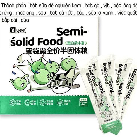 Súp Dinh Dưỡng YEE 🐹FREESHIP🐹 Thức Ăn Dặm Bảo Vệ Sức Khỏe Cho Hamster, Nhím , Sóc ...