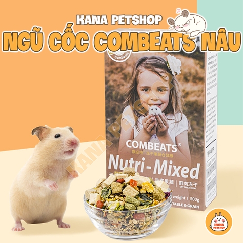 Thức Ăn Hamster Combeats 🐹FREESHIP🐹 Ngũ Cốc  Dinh Dưỡng Hãng Combeat Cho Hamster WinterWhite, Bear, Robo, Cambel