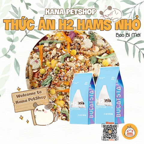 Thức Ăn H2 Hamster Nhỏ 🐹FREESHIP🐹 Thức Ăn H2 Dinh Dưỡng hãng BUCATSTATE cho Hamster nhỏ WinterWhite, Robo, Campbell