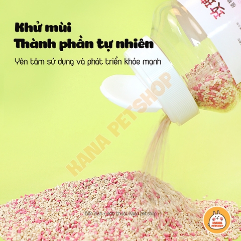 Hạt Khử Mùi RunAround 🐹FREESHIP🐹 Hạt Khử Mùi Nguyên Liệu Tự Nhiên An Toàn Cho Hamster