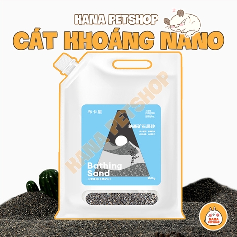 Cát Khoáng Than Tre Bucatstate 🐹FREESHIP🐹 Cát Khoáng Nano Khửi Mùi Cực Cháy Hãng Bucatstate Hamster