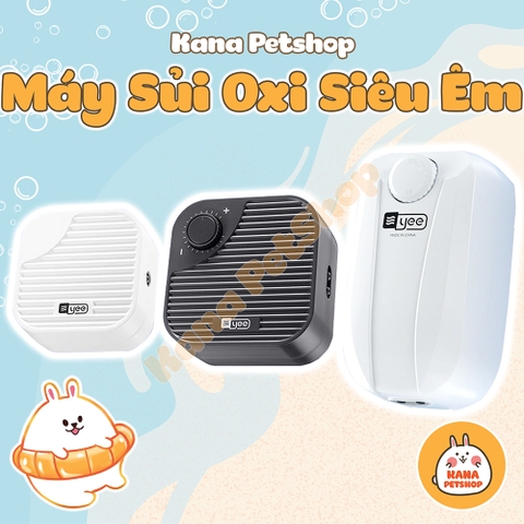 Máy Sủi Oxy YEE Siêu Êm 1 Vòi Và 2 Vòi Mạnh Mẽ Hơn, Êm Ái PHù Hợp Với Không Gian Cần Sự Yên Tĩnh