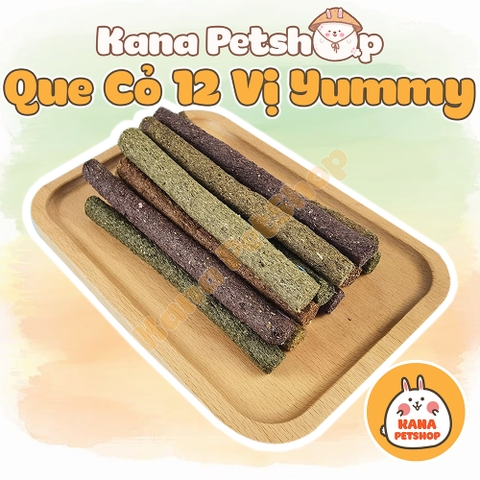 Bánh Que Cỏ Timothy 🐹FREESHIP🐹 Bánh 12 Vị Mài Răng Bánh OXBOW , Thức Ăn Cho Thỏ, Bọ,Gà Hamster