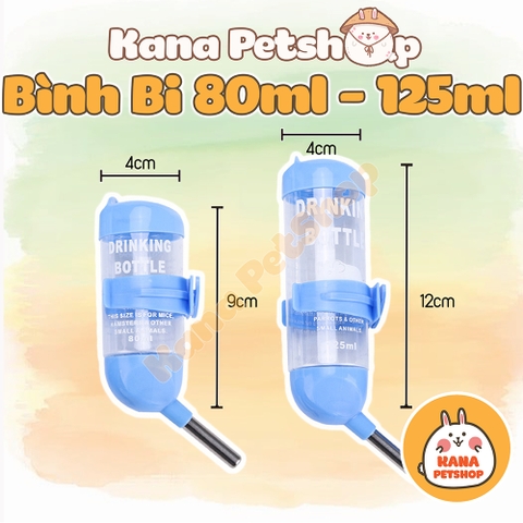 Bình Bi Hamster 🐹FREESHIP🐹 Bình Nước Landpet Hamser, Nhím và các động vật nhỏ .....