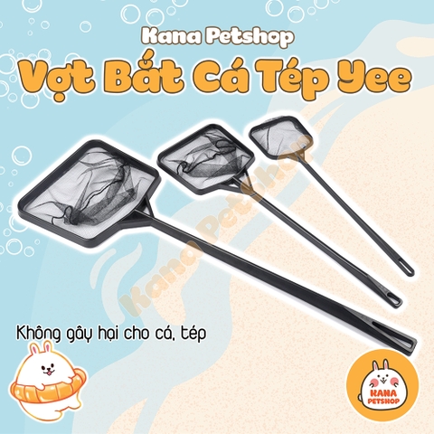Vợt Bắt Cá Tép Lưới Vuông Chính Hãng Yee 🐟 FREESHIP 🐟 Vợt Nhựa ABS Bền Không Gây Hại Cho Cá,Tép Cảnh