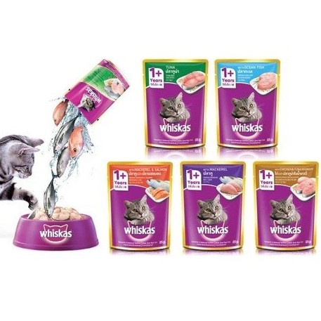 Pate Whiskas Cho Mèo Trưởng Thành (Trên 1 Tuổi)