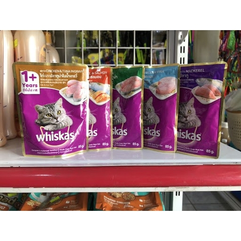 Pate Whiskas Cho Mèo Trưởng Thành (Trên 1 Tuổi)