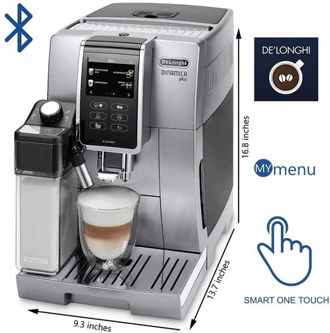 Máy pha cà phê tự động DeLonghi Dinamica Plus ECAM 370.95.S