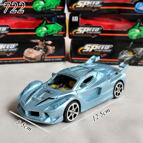Xe - Siêu xe mở cánh xanh dương