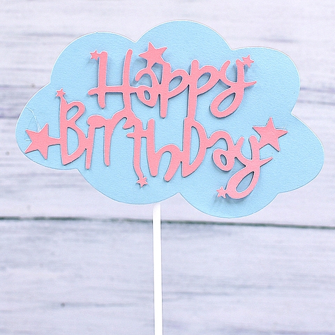 Cam - que happy birthday mây xanh