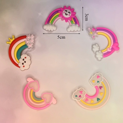 set 10 cầu vồng nhựa đẹp
