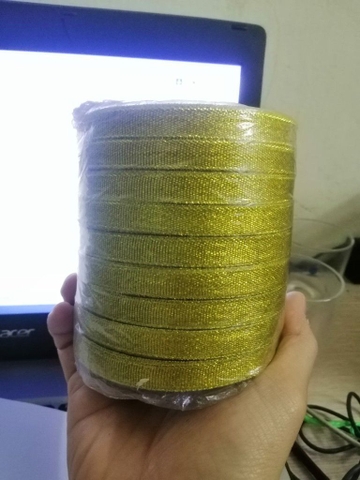 Ruybang kim tuyến khổ 1cm vàng