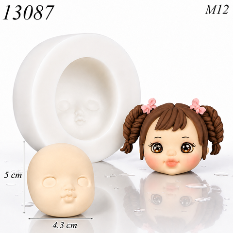 Khuôn Mặt Chibi Silicon M12