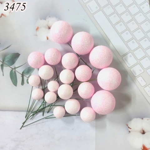40 viên bi nhũ hồng TP