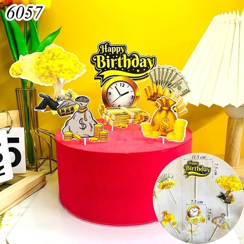 SCG- sét cắm tiền vàng happy birthay M3 HD.