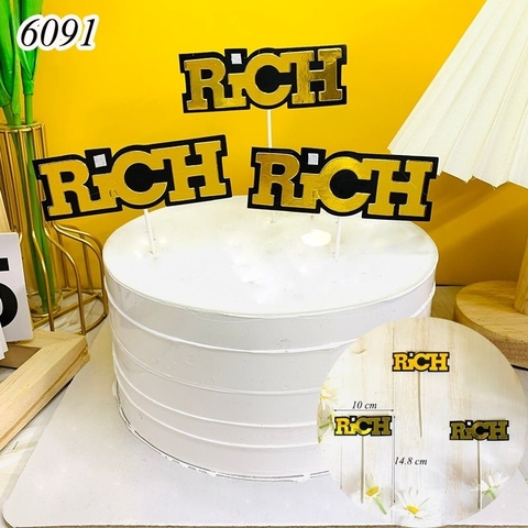 SCG - 3 Que cắm chữ RiCH HD.