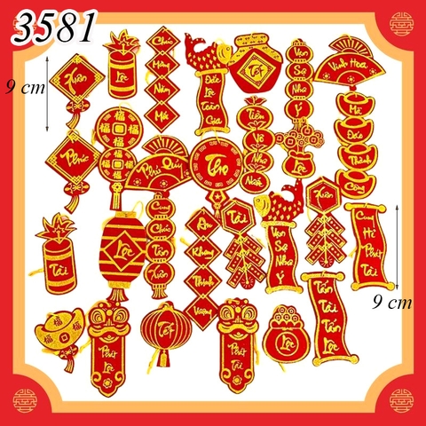 Set treo 28 chi tiết chúc tết