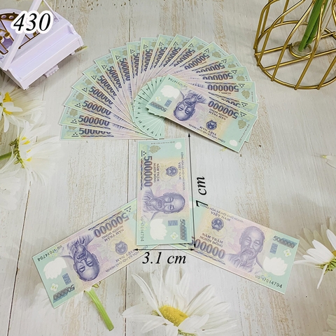 Cam - set 20 tờ tiền việt nam nhỏ HD