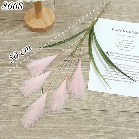 Cành cỏ lau Hồng Nhạt TQ