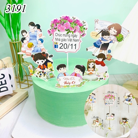 SCG - set cắm 20/11 mẫu 4.