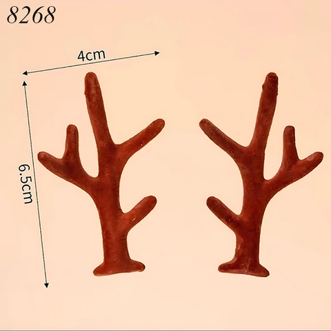Que cắm bộ sừng tuần lộc nâu TQ