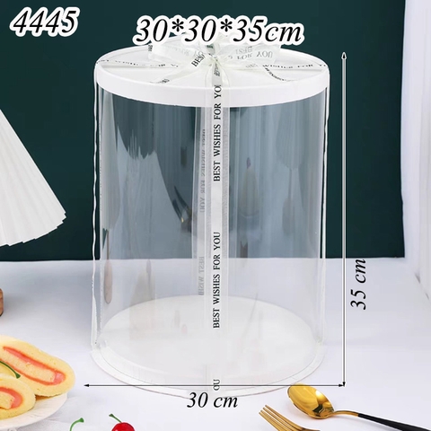 Hộp meka tròn có nắp (30*30*35cm)