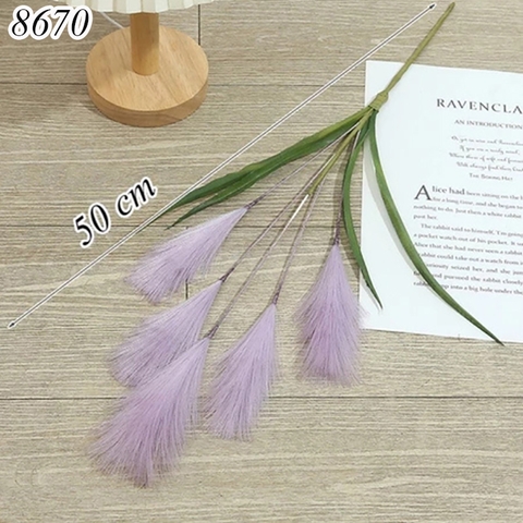 Cành cỏ lau Tím Nhạt TQ