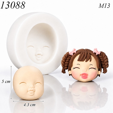Khuôn Mặt Chibi Silicon M13