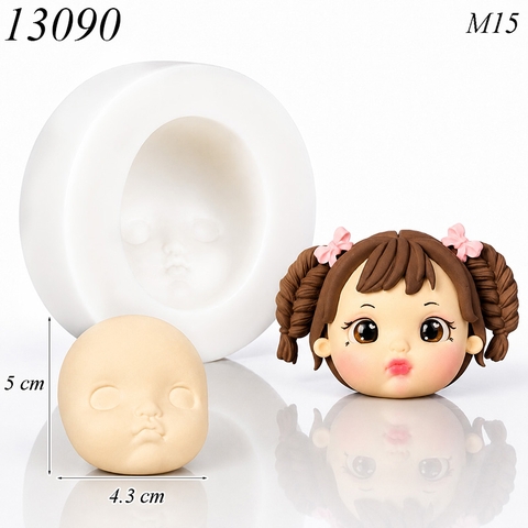 Khuôn Mặt Chibi Silicon M15