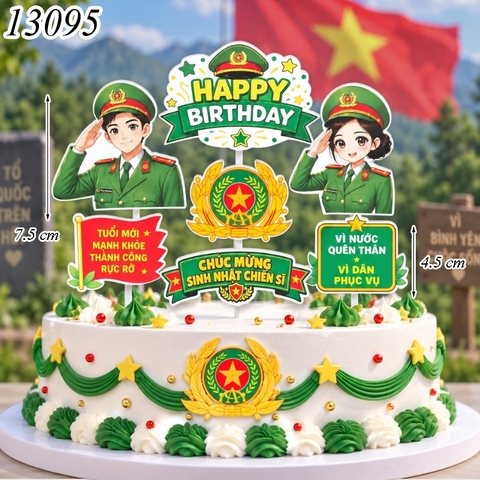 SCG-Set Cắm Công An 262