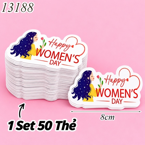 Túi 50 thẻ Women Day Size Nhỏ 261