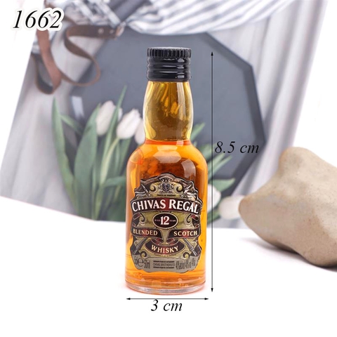 Rượu Chivas 12 nhựa cứng HD (trang trí KHÔNG uống)