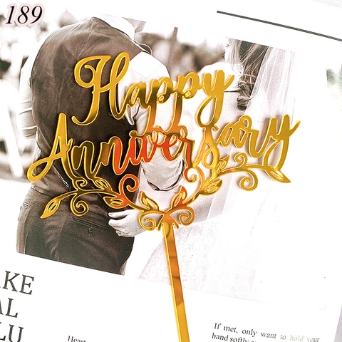 MK - 10 meka happy annyversary vàng