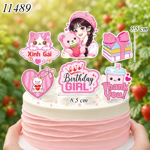 SCG-Set Cắm Bé Gái 263 HD